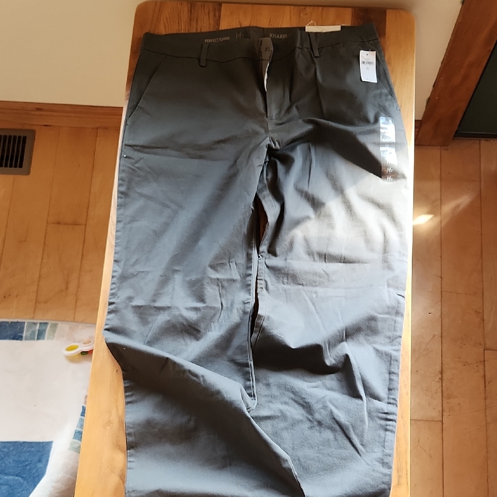 GAP Women's Gray Wide Leg Pants